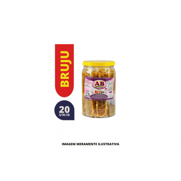 DOCE - BRUJU - 55g AB AMARELO - PT20